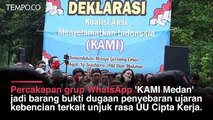 Polisi Buka Isi WhatsApp KAMI Medan yang Diduga Picu Rusuh Demo Omnibus Law | 60 Seconds