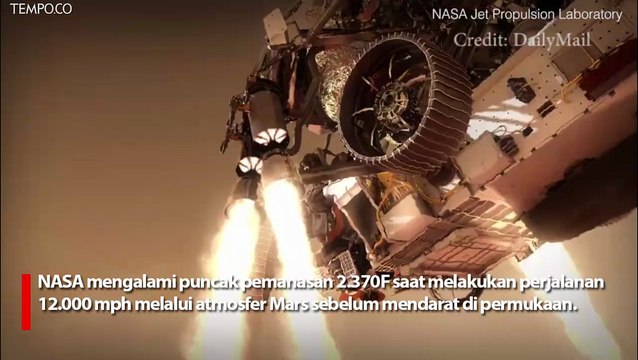 Pendaratan Perseverance Rover NASA yang Dramatis