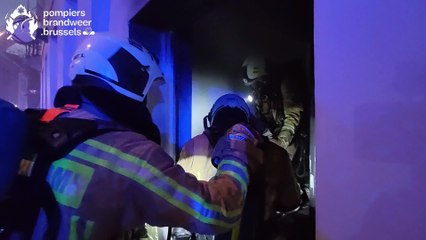 Incendie au Bia Mara à Ixelles
