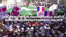 Seruan Boikot Produk Prancis, MUI Minta Presiden Emmanuel Macron Minta Maaf