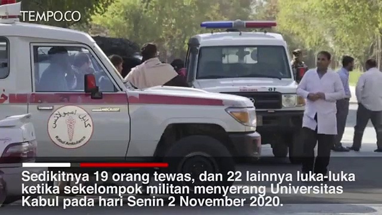 Militan Menyerbu Universitas Kabul, Sedikitnya 19 Orang Tewas, 22 Terluka
