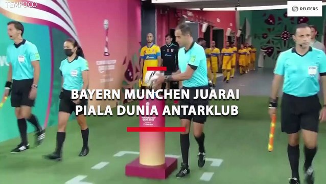 Bayern Munchen Juarai Piala Dunia Antarklub