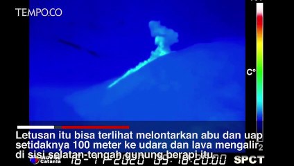 Rekaman Menakjubkan Detik-detik Ledakan Dahsyat Gunung Stromboli di Italia