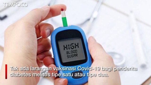 Persiapan Penderita Diabetes Melitus Sebelum Vaksinasi Covid-19