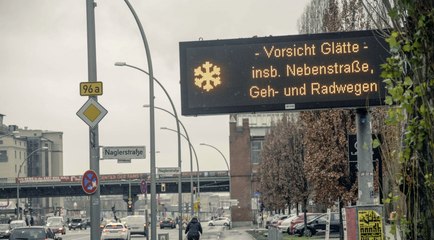 Video herunterladen: Warnung: Gefährliches Glatteis in vier Bundesländern