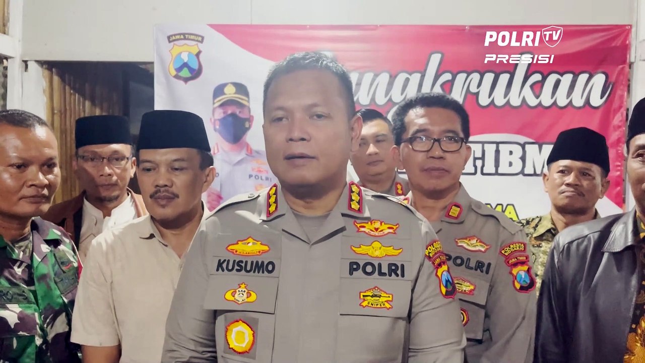 Kapolresta Sidoarjo Jalin Komunikasi Kamtibmas Hingga Tingkat Desa