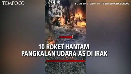 10 Roket Hantam Pangkalan Udara Amerika di Irak