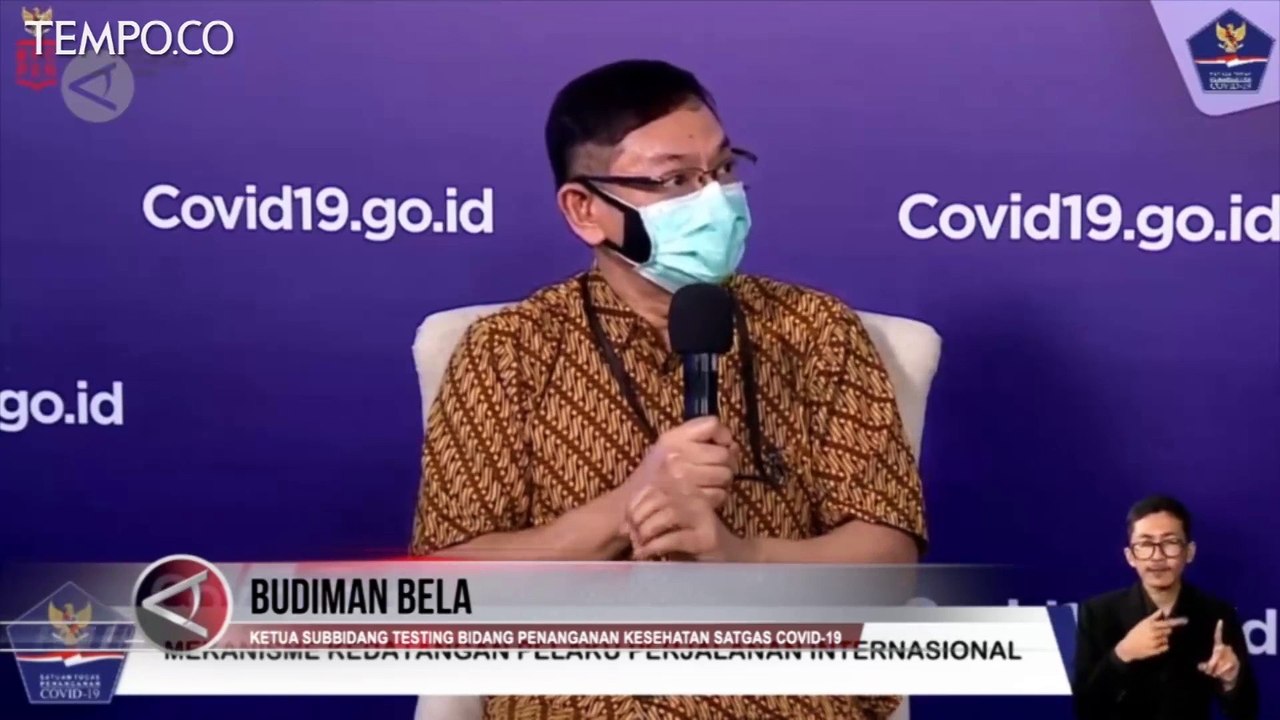 WNI Wajib Karantina Mandiri 5 Hari, Satgas Covid-19: Sesuai Pakem Kesehatan