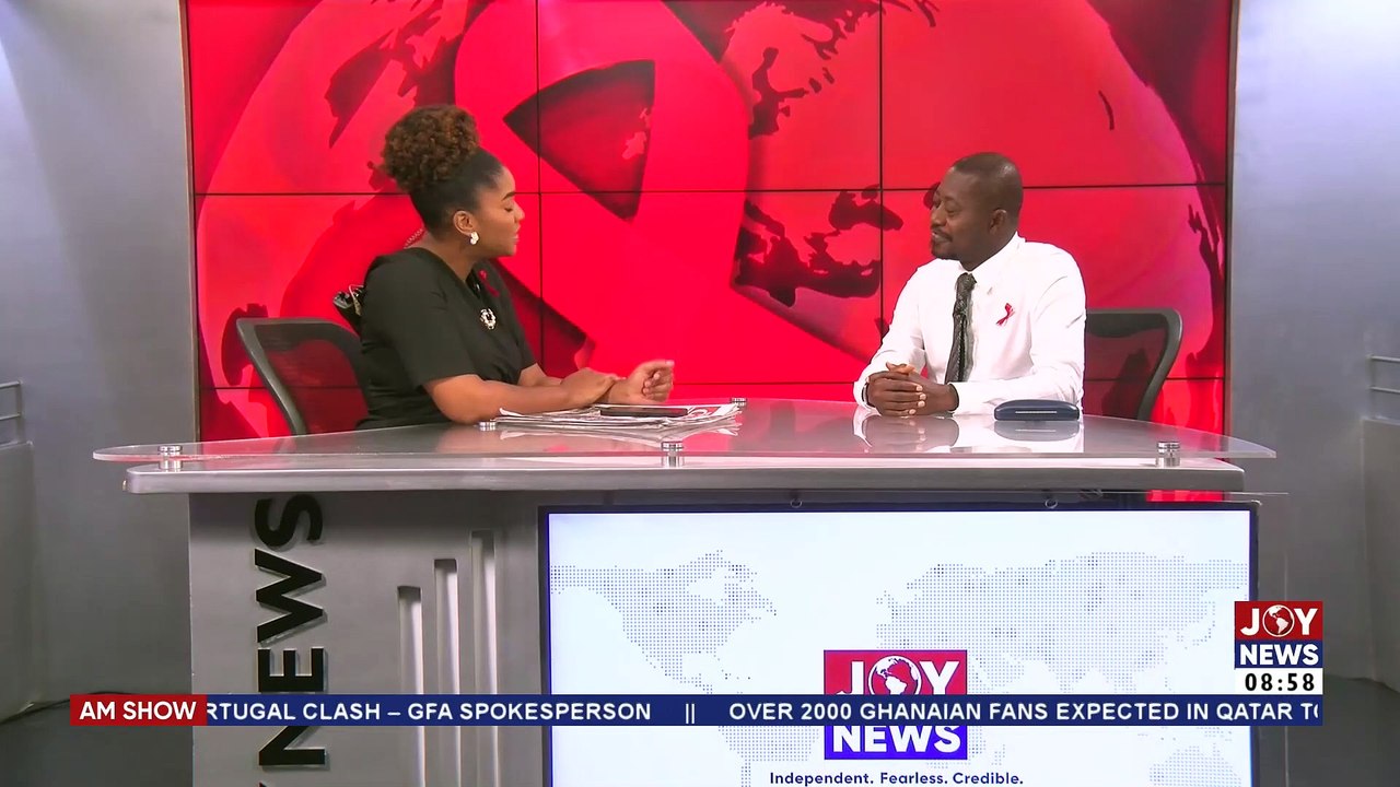 Red Ribbon: AIDS Commission working to reduce number of HIV/AIDS infections - AM Talk with Bernice Abu-Baidoo Lansah on Joy News