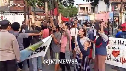 Warga Terlibat Tawuran di Kawasan Pancoran, Jalan Ditutup