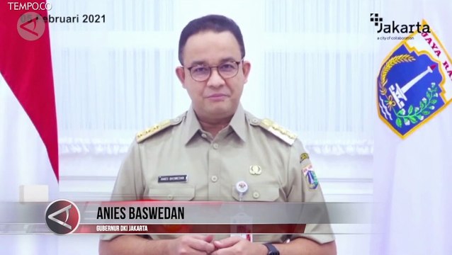 Penjelasan Anies Baswedan Soal Isu Lockdown di Akhir Pekan