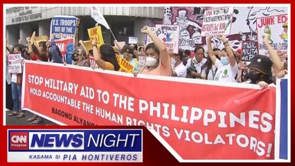 Ilang grupo, nagprotesta laban sa pagbisita ni U.S. VP Harris