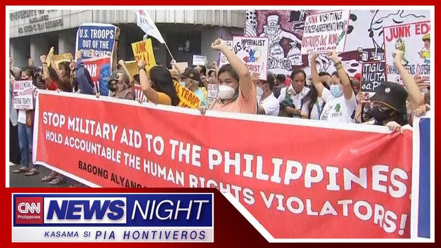 Ilang grupo, nagprotesta laban sa pagbisita ni U.S. VP Harris