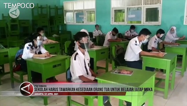 Guru Sudah di Vaksin, Sekolah Butuh Persetujuan Orang Tua Belajar Tatap Muka