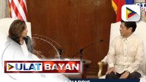 Pres. Ferdinand R. Marcos Jr. at US Vice Pres. Kamala Harris, nagpulong sa Malacañang