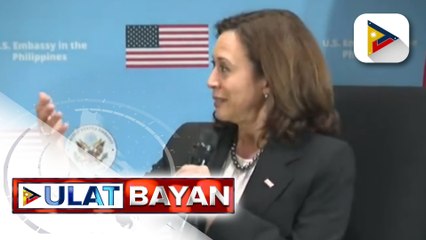 Download Video: Women empowerment, pangunahing mensahe ni US VP Kamala Harris sa pagdalo sa kanyang town hall meeting