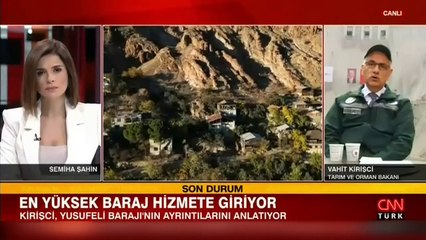 Bakan Kirişci, Yusufeli Barajı'nı anlattı: 750 bin Togg'un elektrik ihtiyacını karşılayacak
