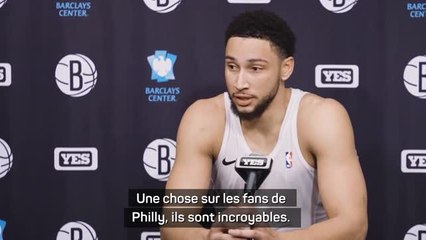 Nets - Simmons s’attend à un retour chaud à Philadelphie