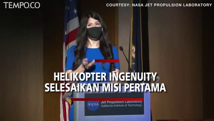 Helikopter NASA Seharga Rp 1 Triliun Selesaikan Tes Besar Pertama di Mars