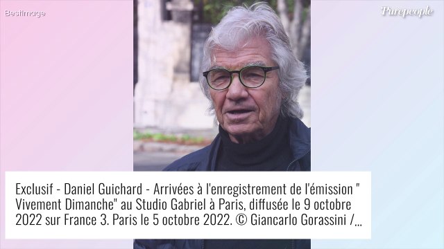 3 ou 4 bouteilles par jour : Daniel Guichard a vécu l'enfer de l'alcool, une addiction terrible...