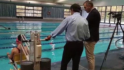 Las piscinas de San Amaro, El Plantío y Capiscol son 100% accesibles
