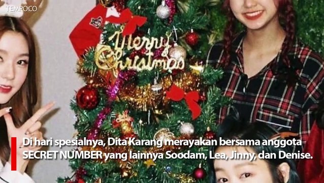 Girlband Secret Number Rayakan Ulang Tahun Dita Karang