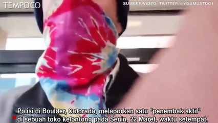 Penembakan di Toko Kelontong King Soopers, Kakek dan Cucunya Terjebak
