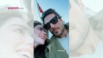 Serkan Çayoğlu ve eşi Özge Gürel'den mutluluk pozları...