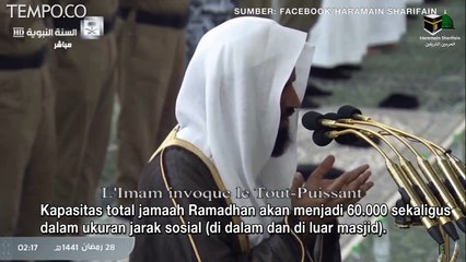 Begini Protokol Ibadah Ramadan 1442 di Masjid Al Nabawi Mendatang