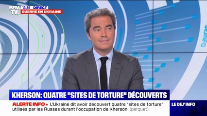 L'Ukraine annonce avoir découvert quatre "sites de torture" à Kherson