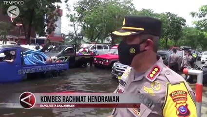Banjir Kalsel, Posko Banjir Disiagakan di Wilayah Banjarmasin