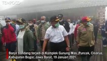 Bupati Bogor Mencatat 3 Jembatan Hancur akibat Banjir Bandang Gunung Mas