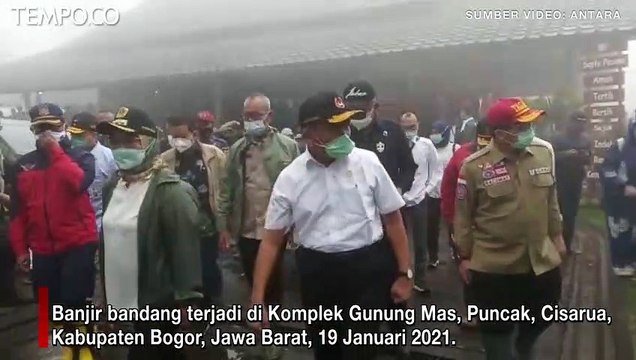 Bupati Bogor Mencatat 3 Jembatan Hancur akibat Banjir Bandang Gunung Mas