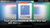 Gempa 7,1 M Guncang Timur Laut Sulawesi Utara, Tak Berpotensi Tsunami