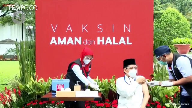 Disuntik Vaksin Kedua, Presiden Jokowi Ingatkan Protokol Kesehatan