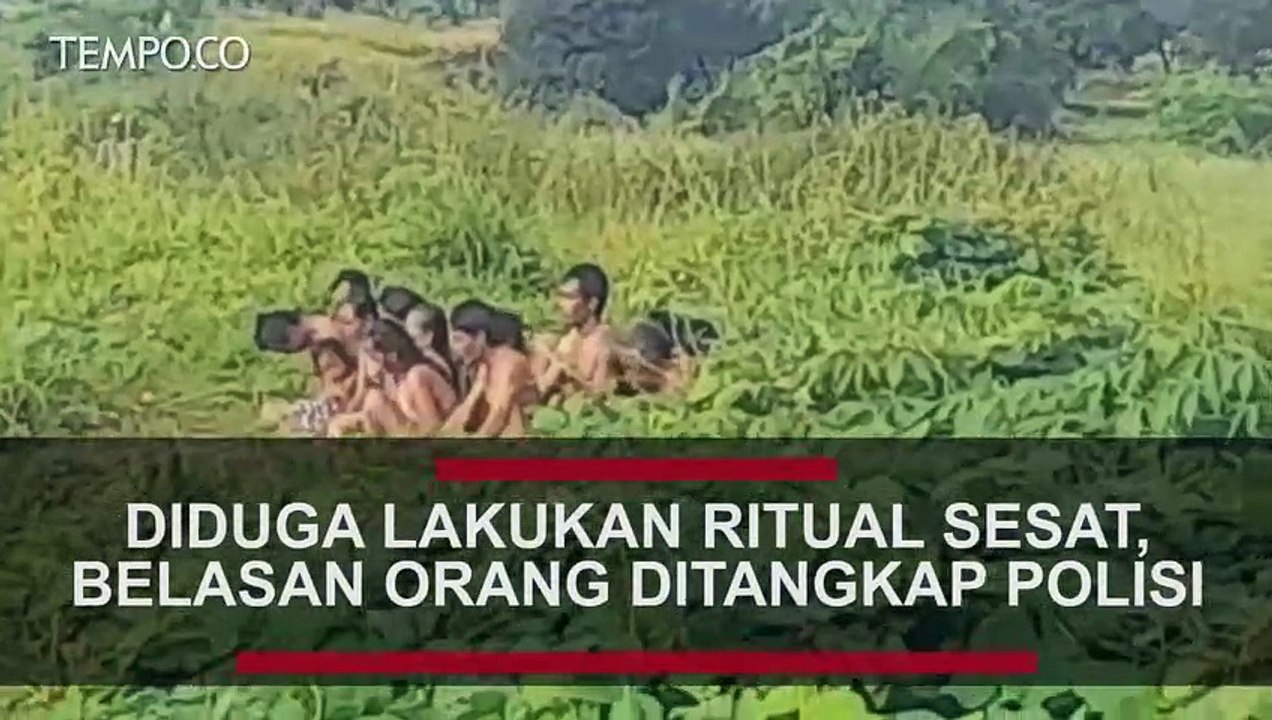 Diduga Lakukan Ritual Sesat, Belasan Orang Ditangkap Polisi di Cigeulis