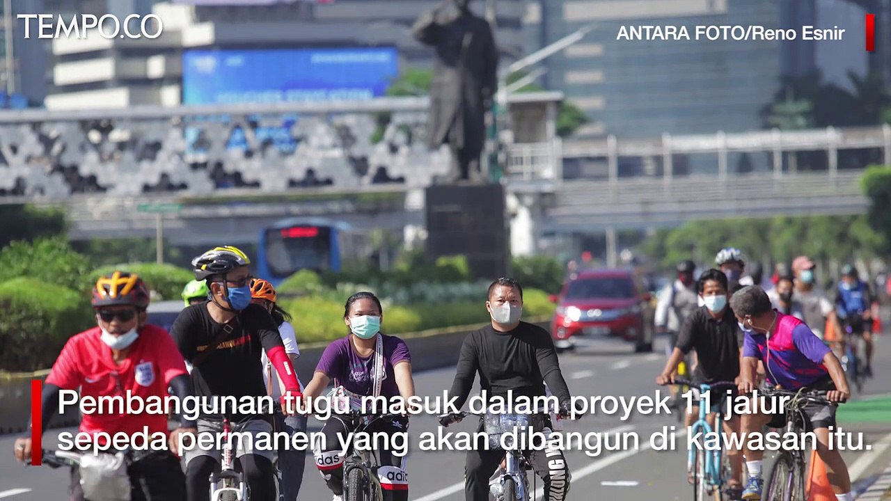 Tugu Sepeda Senilai Rp 800 Juta, Riza Patria: Bukti Keberpihakan pada Pesepeda