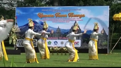 Perayaan Nyepi, Tawur Agung Kesanga di Candi Prambanan