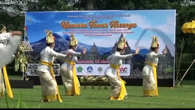 Perayaan Nyepi, Tawur Agung Kesanga di Candi Prambanan