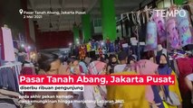 Kerumunan Terjadi di Pasar Tanah Abang, Ini Kata Anies