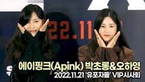 [TOP영상] 에이핑크(Apink) 박초롱&오하영, 여전한 여신 미모로 극장 나들이(221121 ‘유포자들’ VIP시사회)