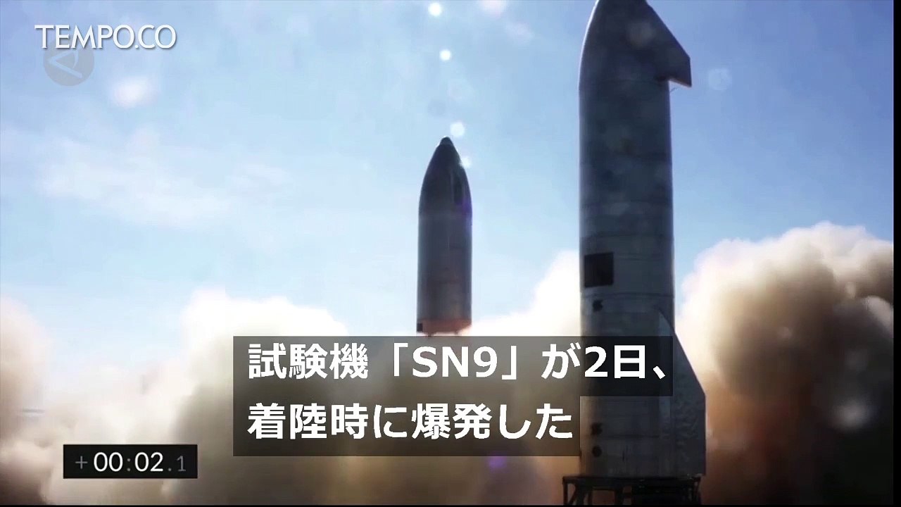 Pesawat Luar Angkasa SpaceX Elon Musk Meledak Saat Coba Mendarat