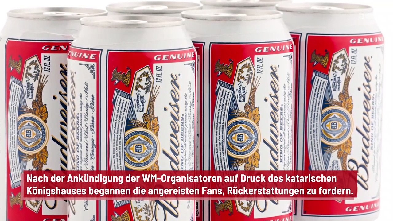 Budweiser verschenkt Bier an den Gewinner der Fußballweltmeisterschaft