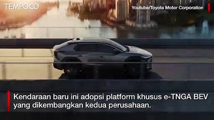 Mobil Listrik Toyota bZ4X Concept Dihadirkan di Auto Shanghai