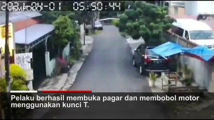 Aksi Pencurian Sepeda Motor di Cawang Digagalkan Oleh Pemiliknya
