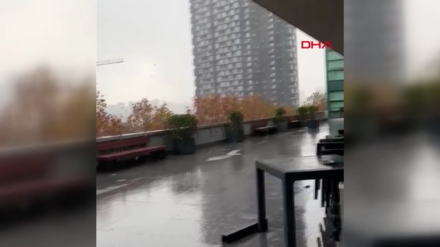 İstanbul'da lodos etkisini gösteriyor