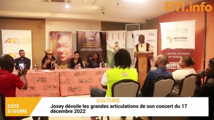 Musique : Josey dévoile les grandes articulations de son concert du 17 décembre 2022