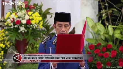 Baru Dilantik Jokowi, Menteri Investasi Ditarget Jaring Investasi Rp 900 T