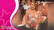 Seksi dan Elegan, Gaun Amanda Manopo saat Menjadi Bridesmaid Glenca Chysara