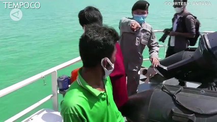 Bakamla Jemput Dua Nelayan Indonesia yang Masuk Perairan Malaysia